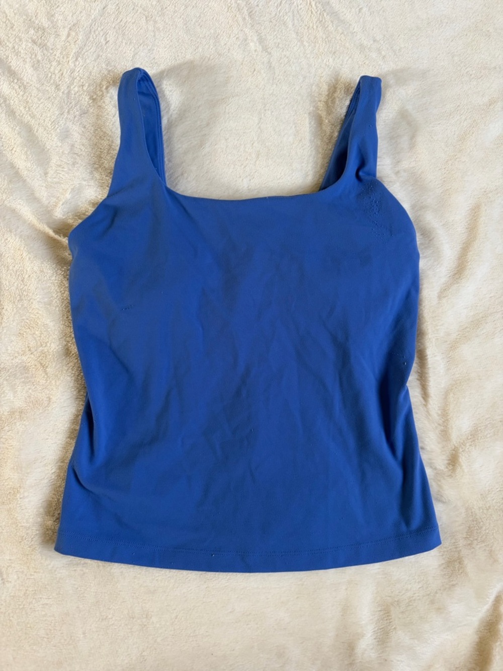 Blue tank top
